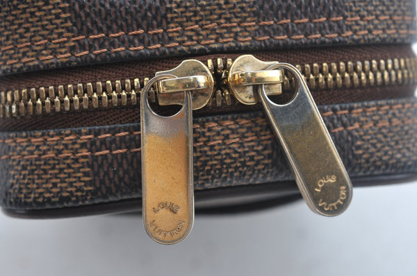 Authentic Louis Vuitton Damier Etui Okapi PM Camera Case Pouch N61738 LV K9994