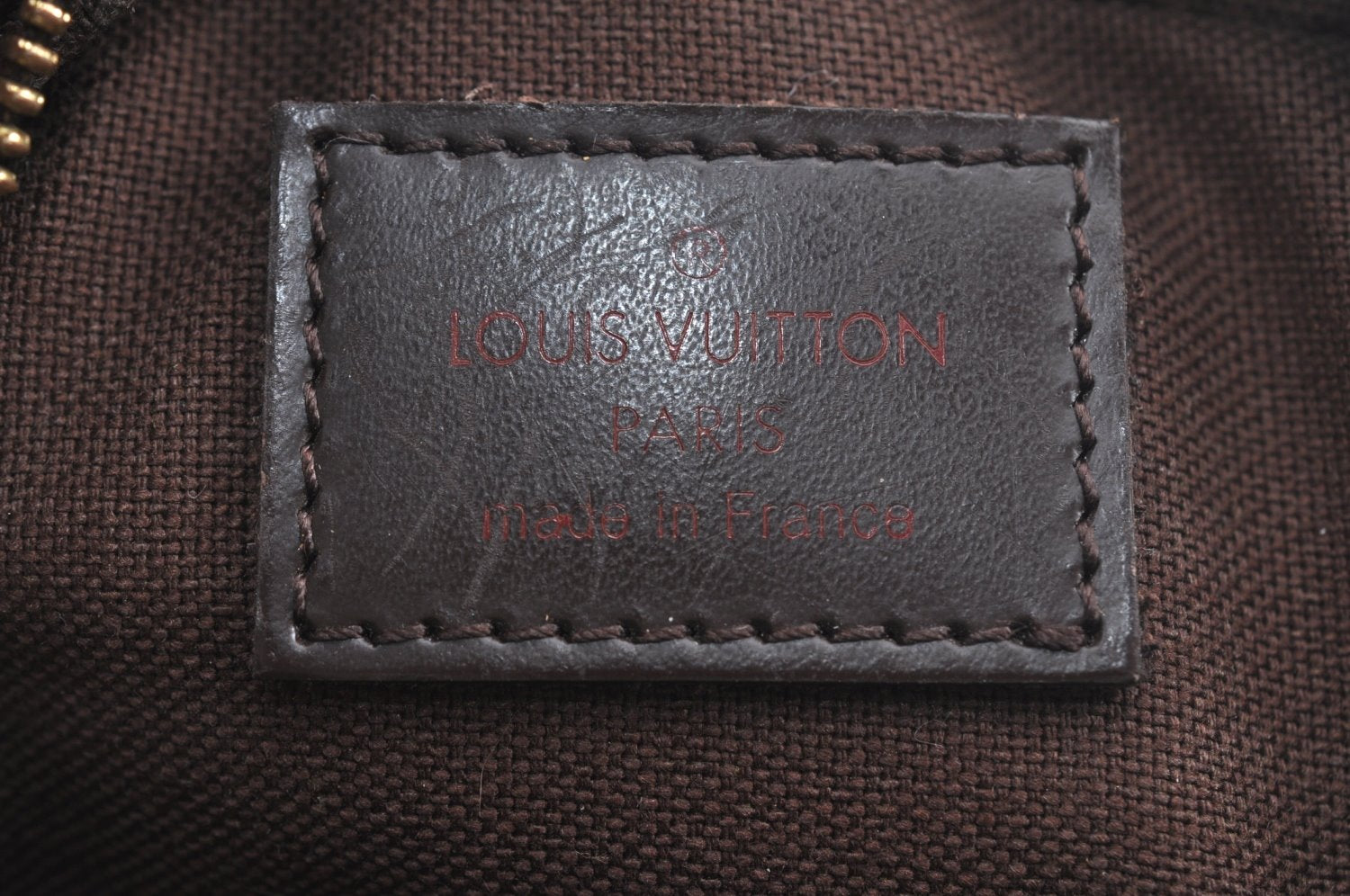 Authentic Louis Vuitton Damier Etui Okapi PM Camera Case Pouch N61738 LV K9994