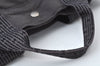 Authentic HERMES Her Line Ado MM Backpack Hand Bag Nylon Gray K9995