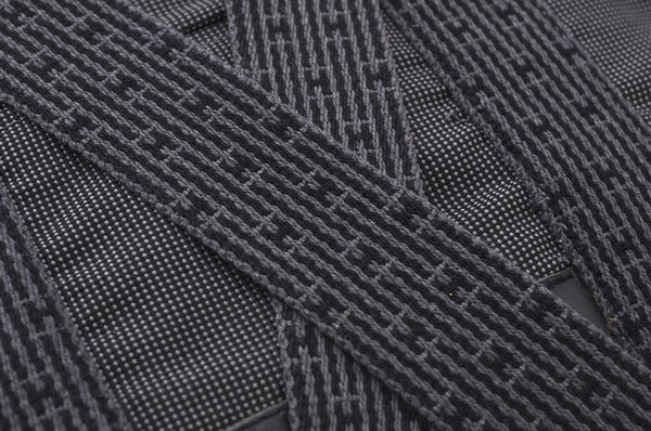 Authentic HERMES Her Line Ado MM Backpack Hand Bag Nylon Gray K9995