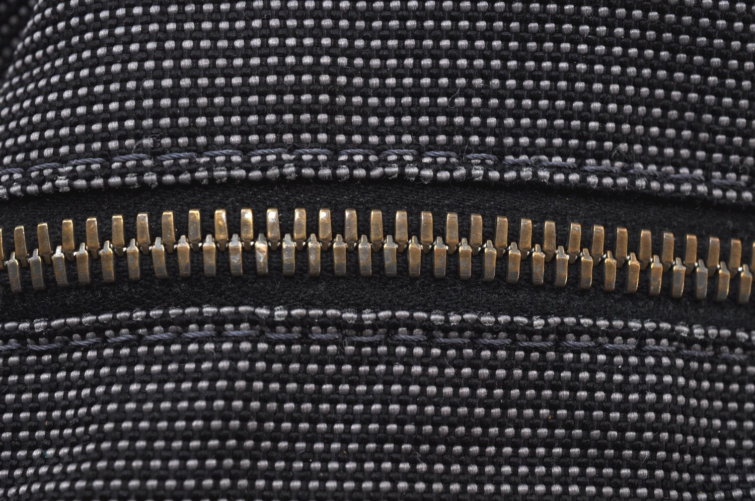 Authentic HERMES Her Line Ado MM Backpack Hand Bag Nylon Gray K9995