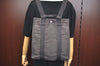Authentic HERMES Her Line Ado MM Backpack Hand Bag Nylon Gray K9995