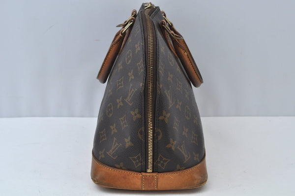 Authentic Louis Vuitton Monogram Alma Hand Bag Purse M51130 LV K9996