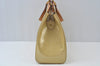 Authentic Louis Vuitton Vernis Brea GM Hand Bag M91617 Yellow K9998