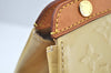 Authentic Louis Vuitton Vernis Brea GM Hand Bag M91617 Yellow K9998