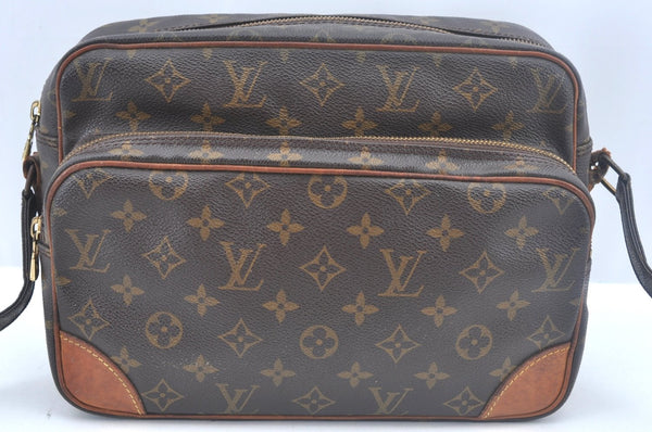 Auth Louis Vuitton Monogram Nile Shoulder Cross Body Bag M45244 LV Junk K9999