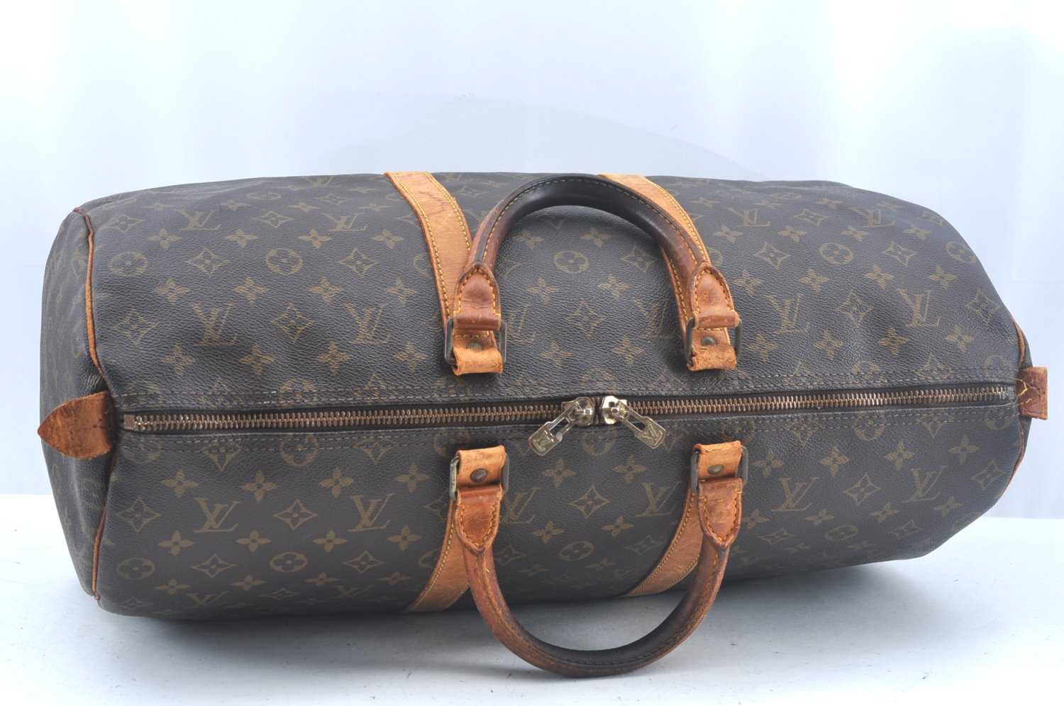 Authentic Louis Vuitton Monogram Keepall 50 Travel Boston Bag M41426 LV L0000