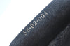 Authentic GUCCI Sherry Line Clutch Hand Bag Purse GG PVC Leather Navy Blue L0003