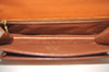 Auth Louis Vuitton Epi Pochette Sellier Dragonne Clutch Bag M52618 Brown L0005