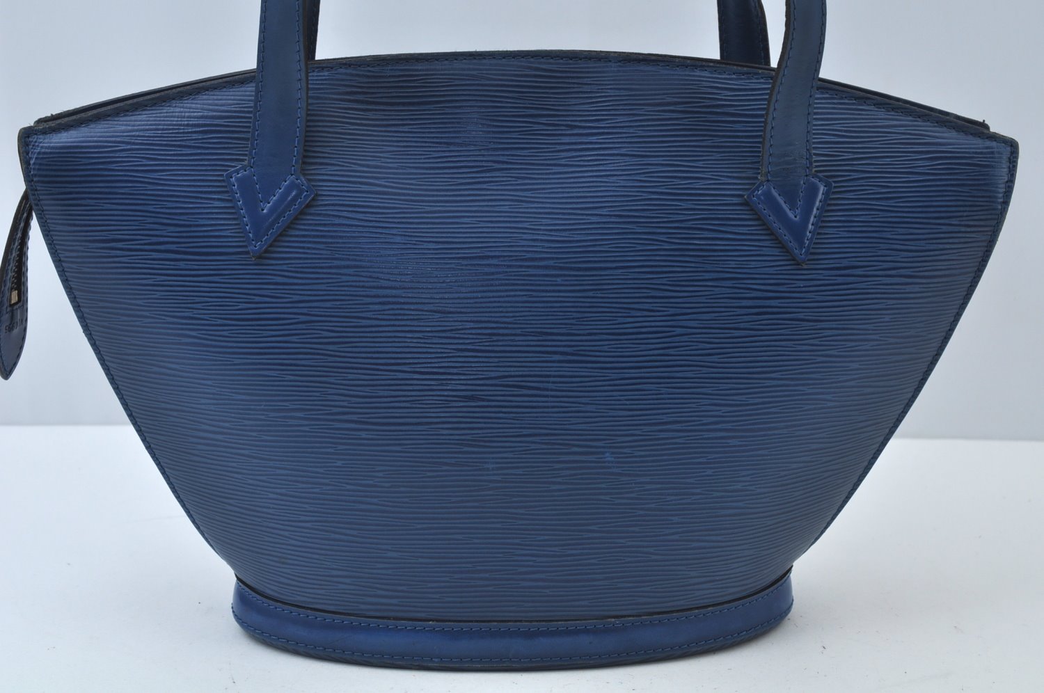 Louis Vuitton Epi Saint Jacques Poignier Long Shoulder Bag Blue M52335 LV L0007