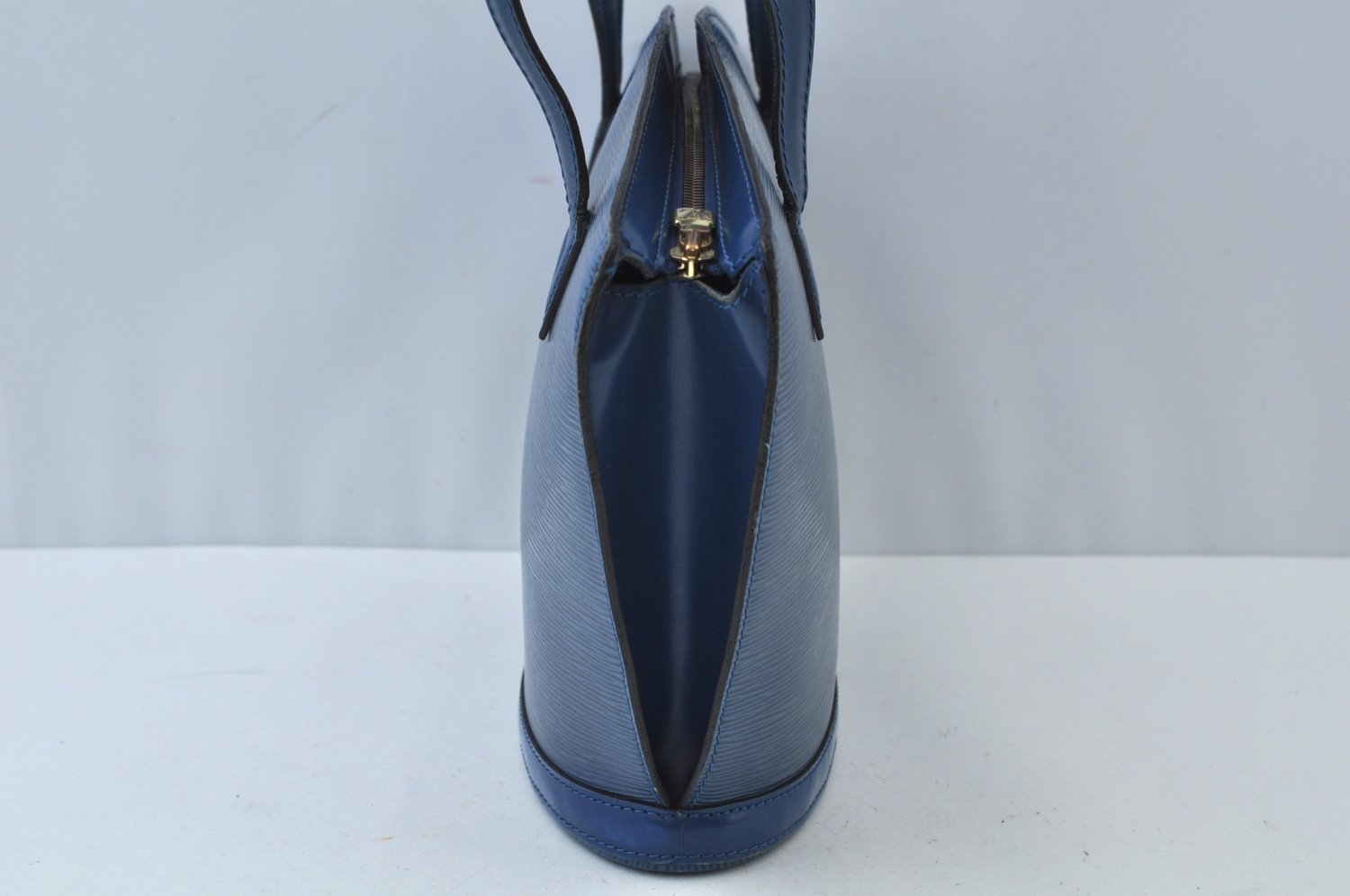 Louis Vuitton Epi Saint Jacques Poignier Long Shoulder Bag Blue M52335 LV L0007