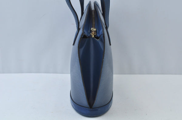 Louis Vuitton Epi Saint Jacques Poignier Long Shoulder Bag Blue M52335 LV L0007