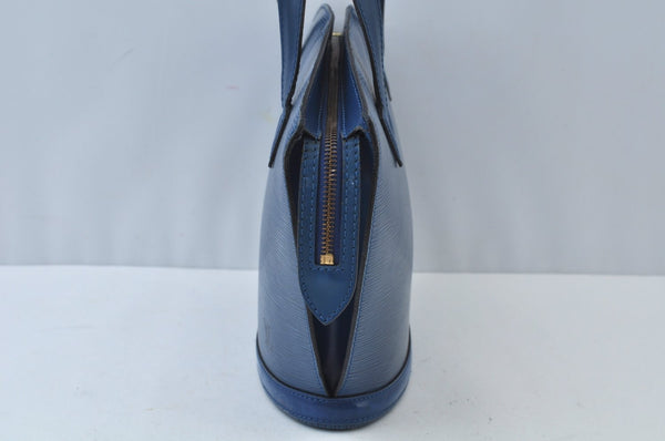 Louis Vuitton Epi Saint Jacques Poignier Long Shoulder Bag Blue M52335 LV L0007