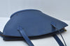 Louis Vuitton Epi Saint Jacques Poignier Long Shoulder Bag Blue M52335 LV L0007