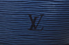 Louis Vuitton Epi Saint Jacques Poignier Long Shoulder Bag Blue M52335 LV L0007