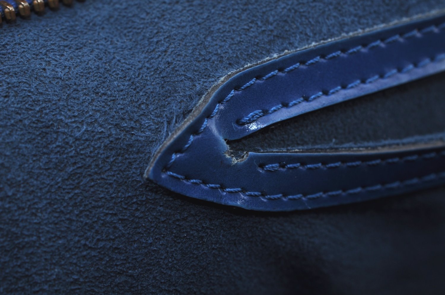 Louis Vuitton Epi Saint Jacques Poignier Long Shoulder Bag Blue M52335 LV L0007