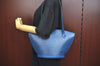 Louis Vuitton Epi Saint Jacques Poignier Long Shoulder Bag Blue M52335 LV L0007