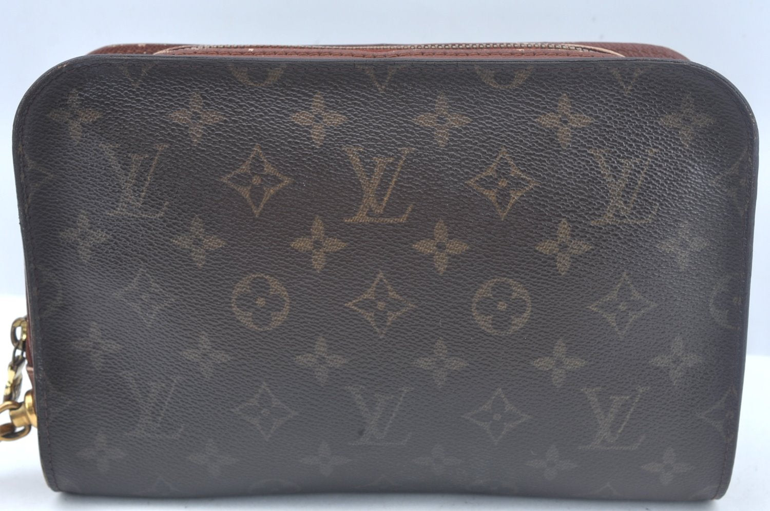 Authentic Louis Vuitton Monogram Orsay Clutch Hand Bag Purse M51790 LV L0012