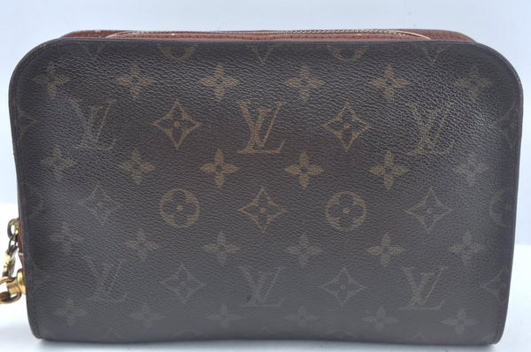 Authentic Louis Vuitton Monogram Orsay Clutch Hand Bag Purse M51790 LV L0012