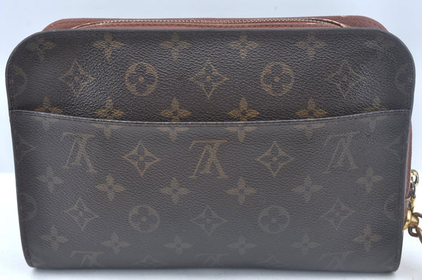 Authentic Louis Vuitton Monogram Orsay Clutch Hand Bag Purse M51790 LV L0012