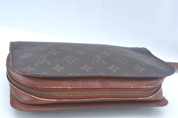 Authentic Louis Vuitton Monogram Orsay Clutch Hand Bag Purse M51790 LV L0012