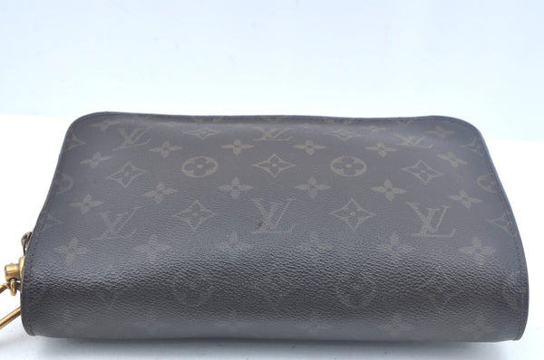 Authentic Louis Vuitton Monogram Orsay Clutch Hand Bag Purse M51790 LV L0012