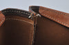 Authentic CELINE Macadam Blason Shoulder Tote Bag PVC Leather Brown L0014
