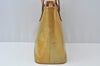 Authentic Louis Vuitton Vernis Houston Shoulder Hand Bag Yellow M91053 LV L0018