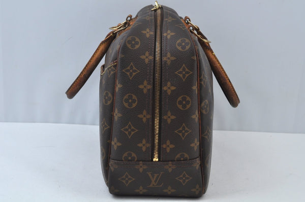 Authentic Louis Vuitton Monogram Deauville Hand Bag M47270 LV L0019