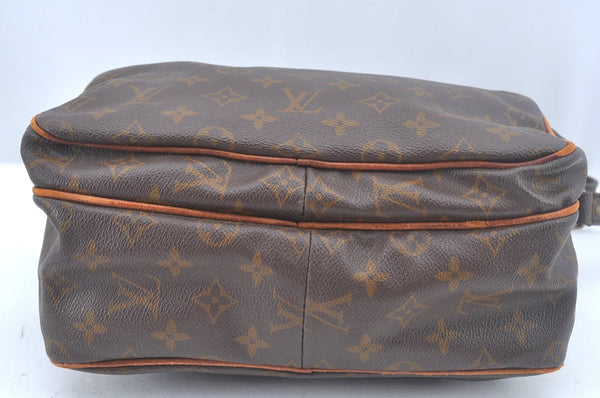 Authe Louis Vuitton Monogram Nile Shoulder Cross Body Bag Old Model Junk L0020