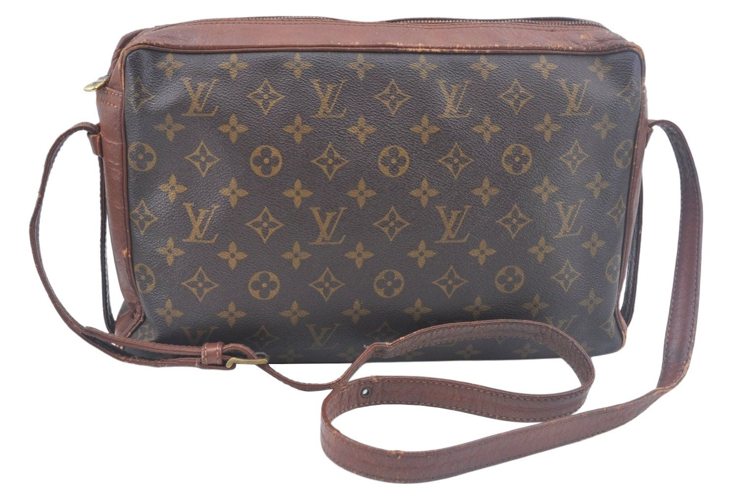 Authentic Louis Vuitton Monogram Sac Bandouliere 30 Shoulder Bag M51364 LV L0025