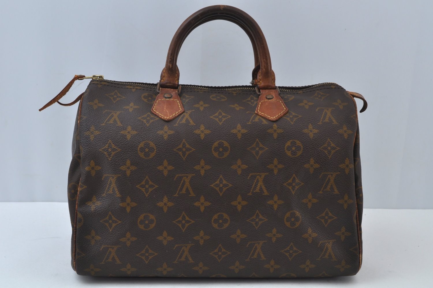 Authentic Louis Vuitton Monogram Speedy 30 Hand Boston Bag Old Model LV L0026