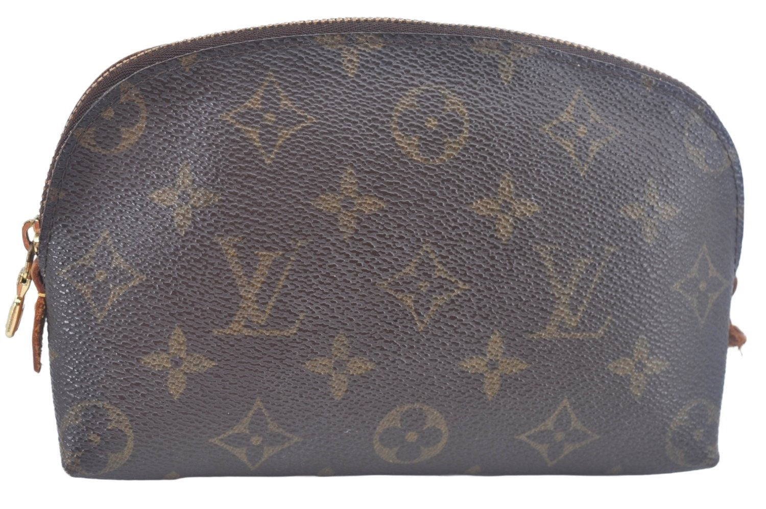 Authentic Louis Vuitton Monogram Pochette Cosmetic Pouch M47515 LV L0028