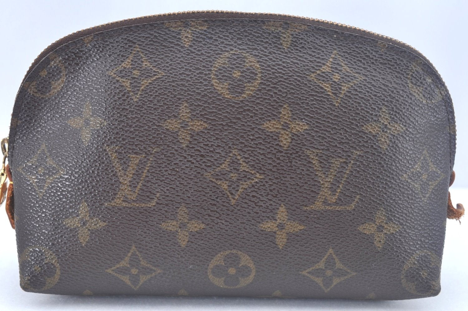 Authentic Louis Vuitton Monogram Pochette Cosmetic Pouch M47515 LV L0028