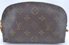 Authentic Louis Vuitton Monogram Pochette Cosmetic Pouch M47515 LV L0028