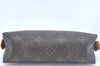 Authentic Louis Vuitton Monogram Pochette Cosmetic Pouch M47515 LV L0028