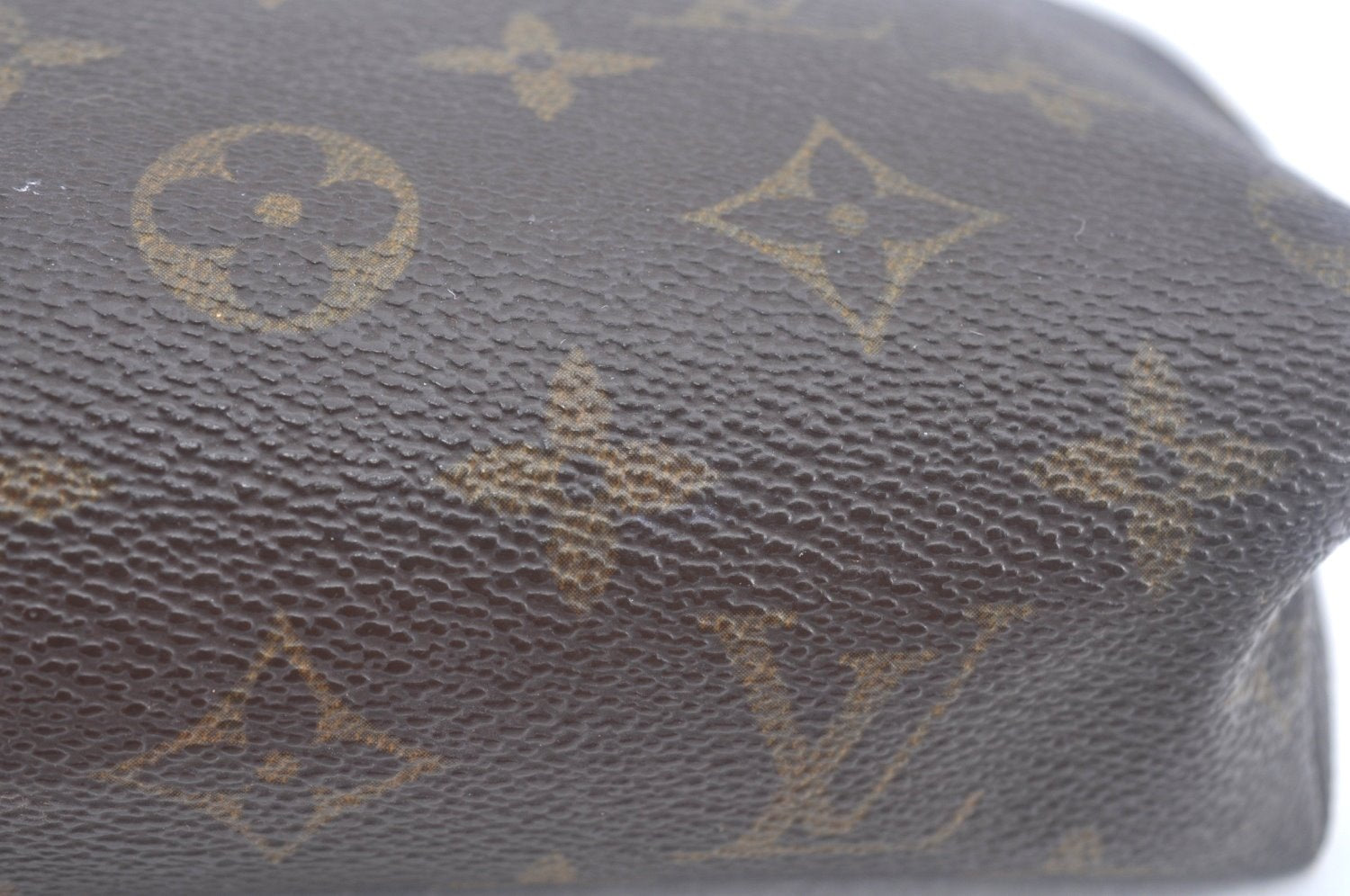 Authentic Louis Vuitton Monogram Pochette Cosmetic Pouch M47515 LV L0028