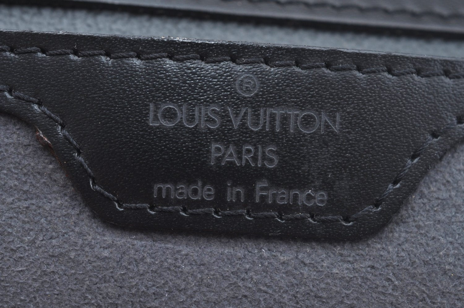 Authentic Louis Vuitton Epi Mabillon Backpack Black M52232 LV L0034