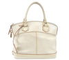 Authentic Louis Vuitton Suhali Lockit PM Hand Bag White M91887 LV L0040