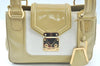 Authentic Louis Vuitton SacPicolour Hand Bag Purse Beige Enamel M92547 LV L0041