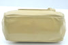 Authentic Louis Vuitton SacPicolour Hand Bag Purse Beige Enamel M92547 LV L0041