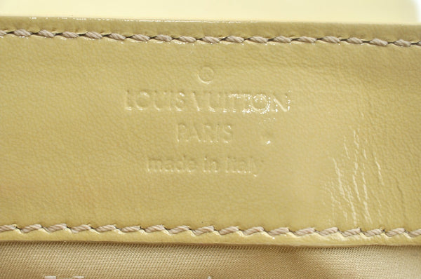 Authentic Louis Vuitton SacPicolour Hand Bag Purse Beige Enamel M92547 LV L0041