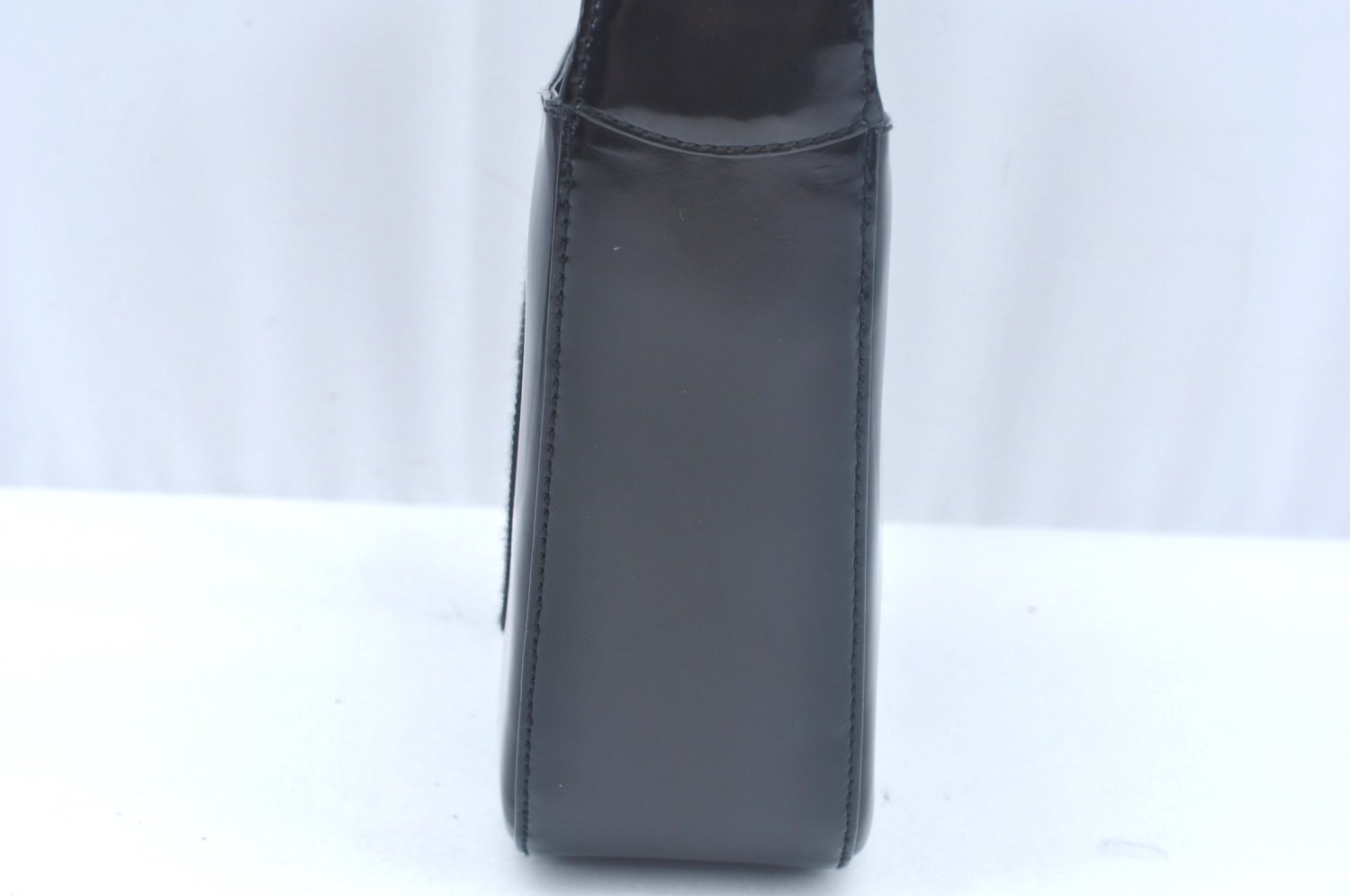 Authentic GUCCI Vintage Hand Bag Leather Purse 0070249 Black Junk L0042