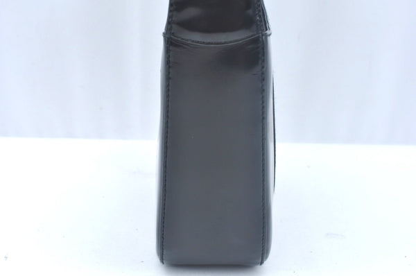 Authentic GUCCI Vintage Hand Bag Leather Purse 0070249 Black Junk L0042