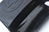Authentic GUCCI Vintage Hand Bag Leather Purse 0070249 Black Junk L0042