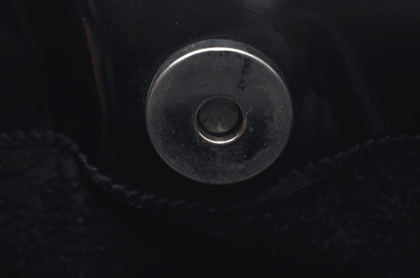 Authentic GUCCI Vintage Hand Bag Leather Purse 0070249 Black Junk L0042