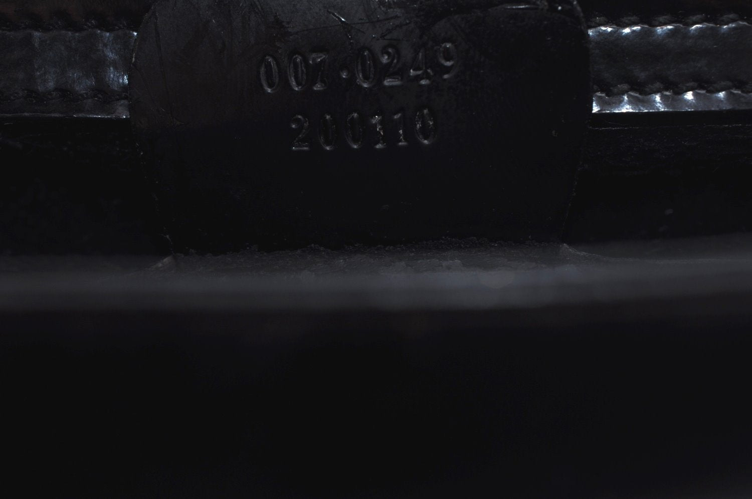 Authentic GUCCI Vintage Hand Bag Leather Purse 0070249 Black Junk L0042