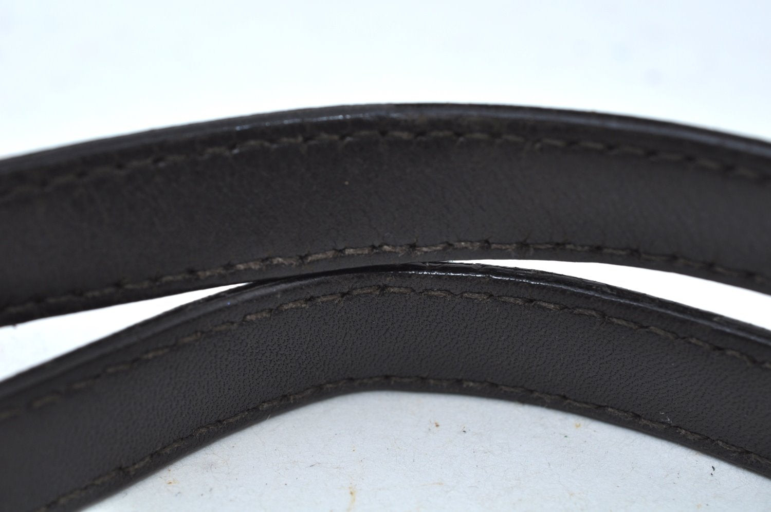 Authentic GUCCI Shoulder Bag GG Canvas Leather 0021098 Brown L0048