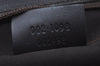 Authentic GUCCI Shoulder Bag GG Canvas Leather 0021098 Brown L0048