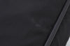 Authentic CELINE Shoulder Tote Bag Nylon Leather Black L0050